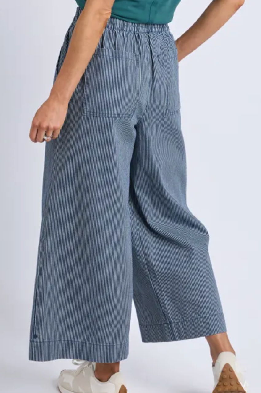 Elm Julia Pinstripe Denim Pant