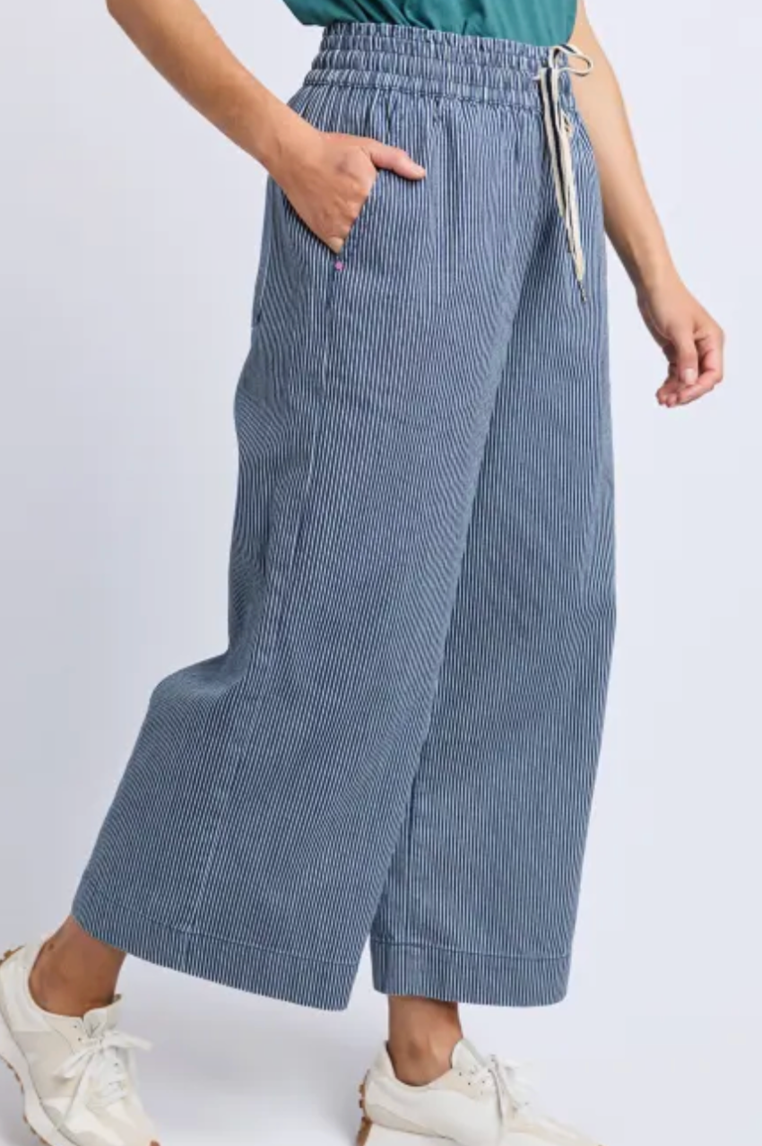 Elm Julia Pinstripe Denim Pant