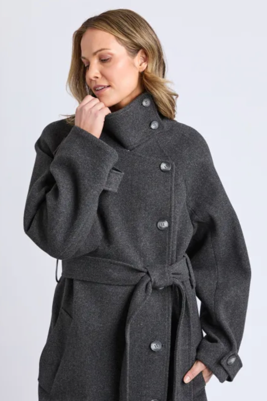 Elm Caroline Coat - Grey