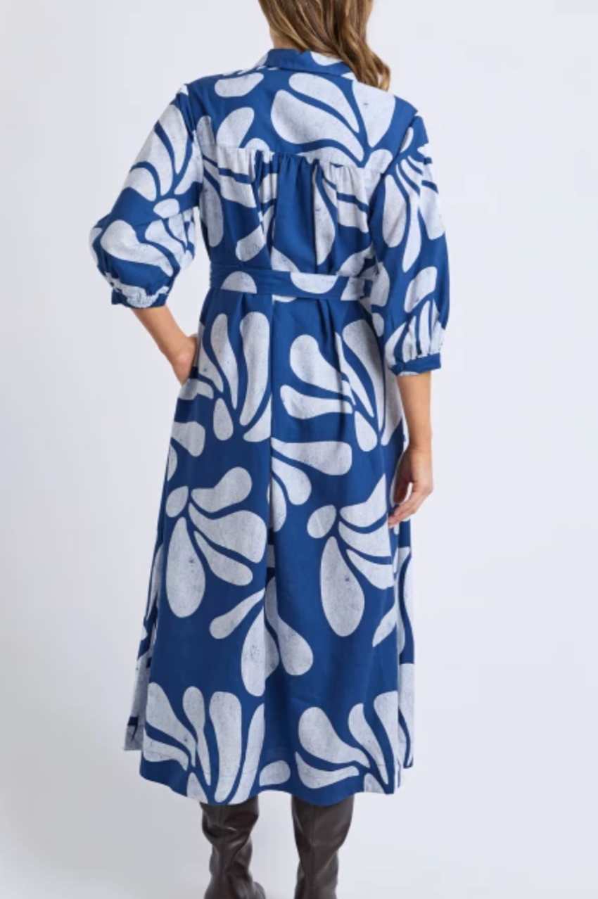Elm Celeste Dress - Navy