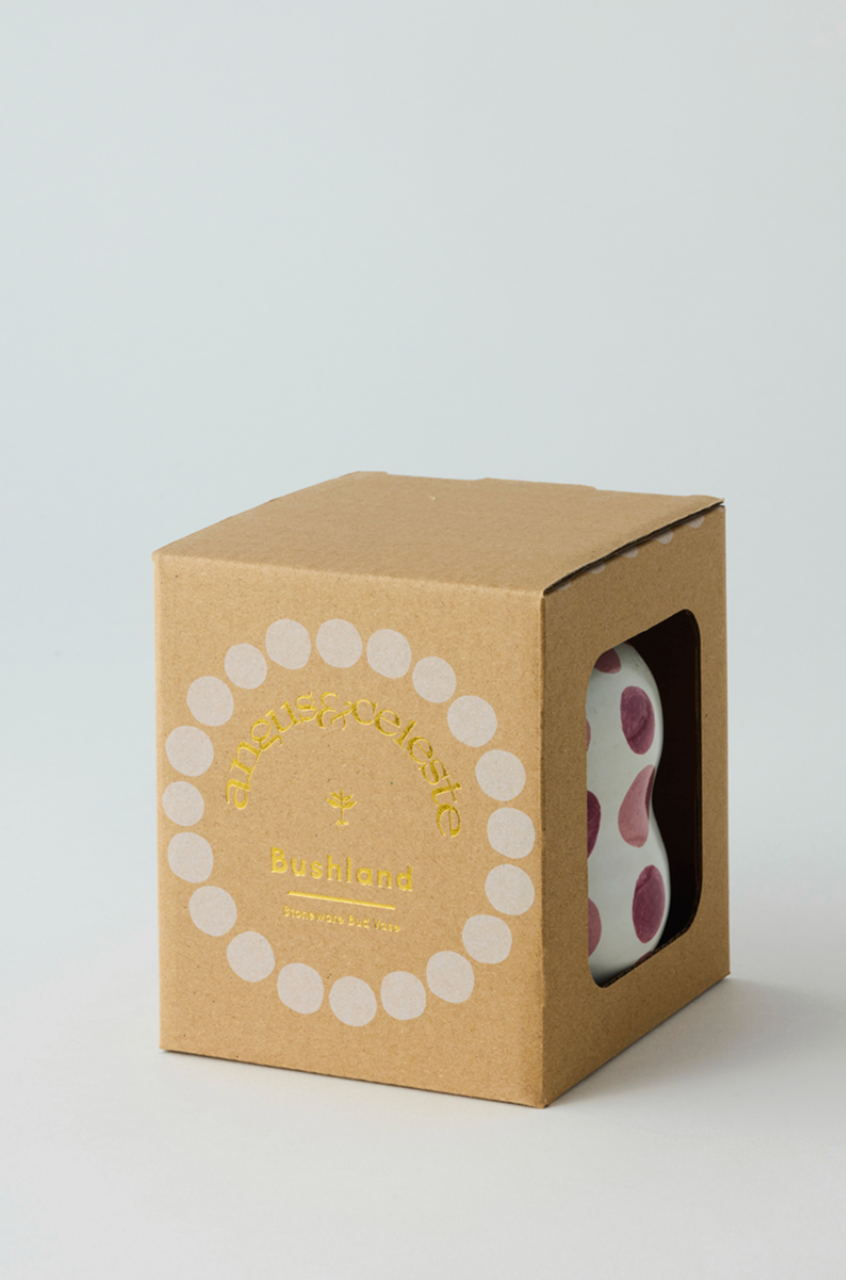 Bushland Spot Bud Vase - Magenta