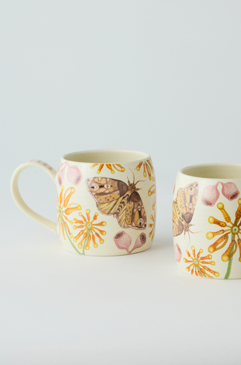 Buttermilk Mugs - Firewheel Tree