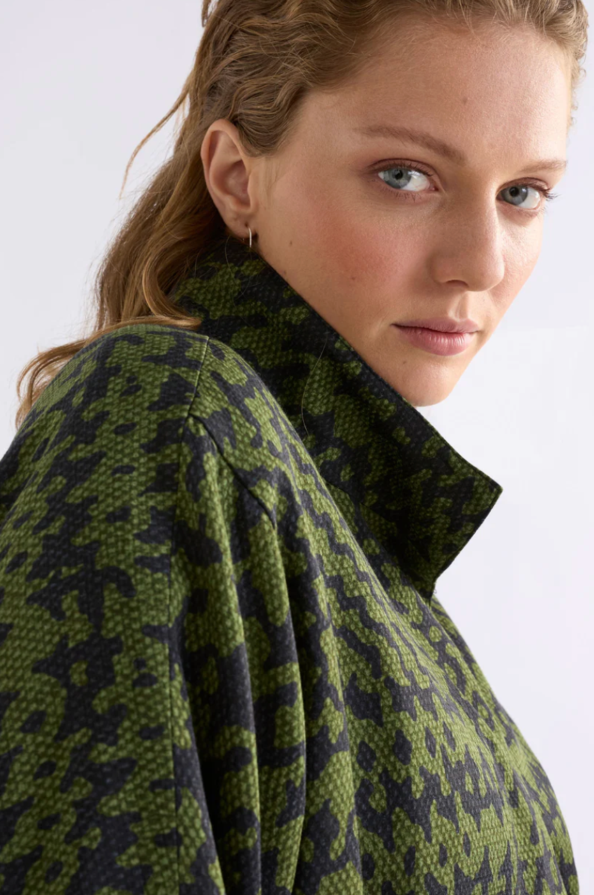 Elk Mitte Coat - Portus Print