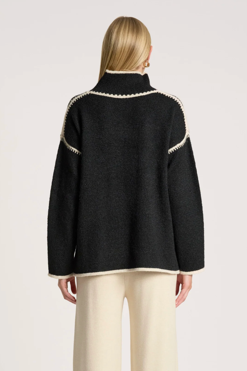 Orin Jumper - Black/Dune