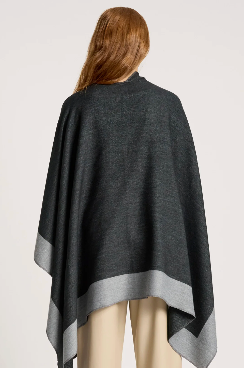 Ayla Cape - Char/Grey