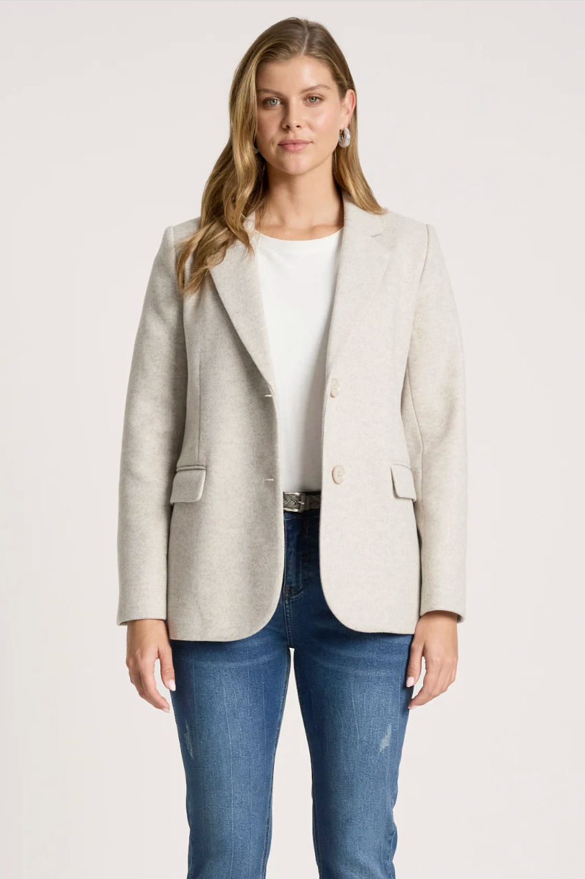 Sable Blazer - Bisque