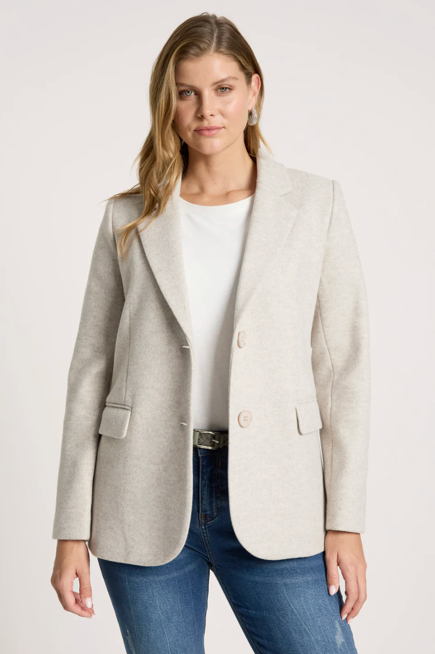 Sable Blazer - Bisque