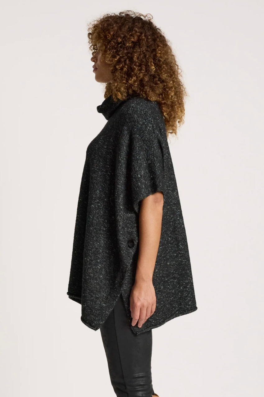 Zarda Poncho - Black