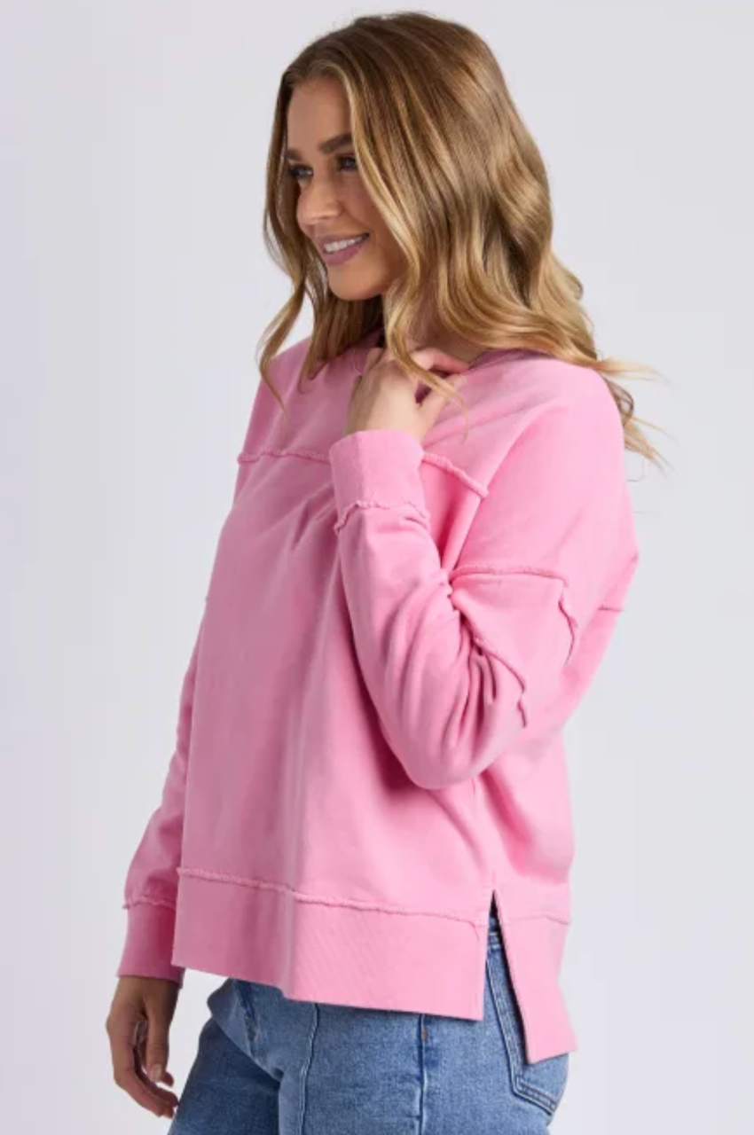 Foxwood Jayne Throw On Fleece - Sea Pink