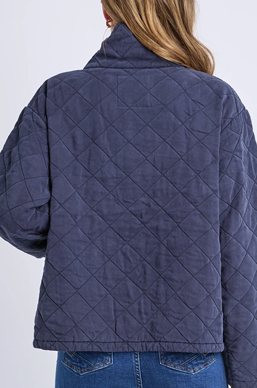 Aurora Quilted Jacket - Navy