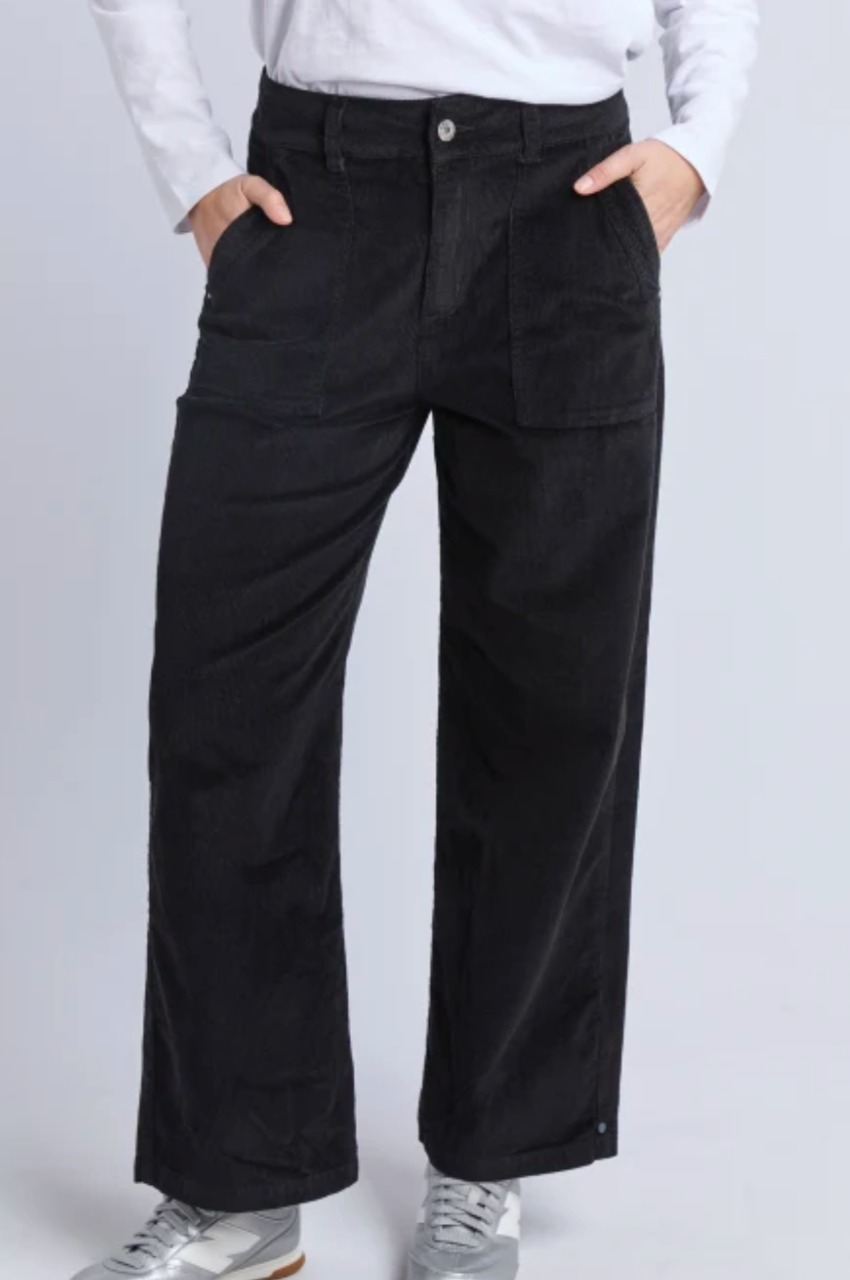Cassie Cord Pant - Black