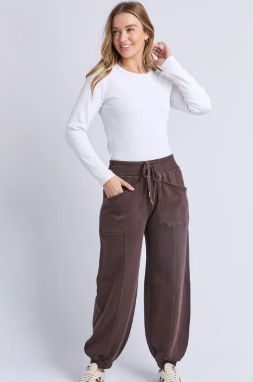Leo Trackpant - Coffee
