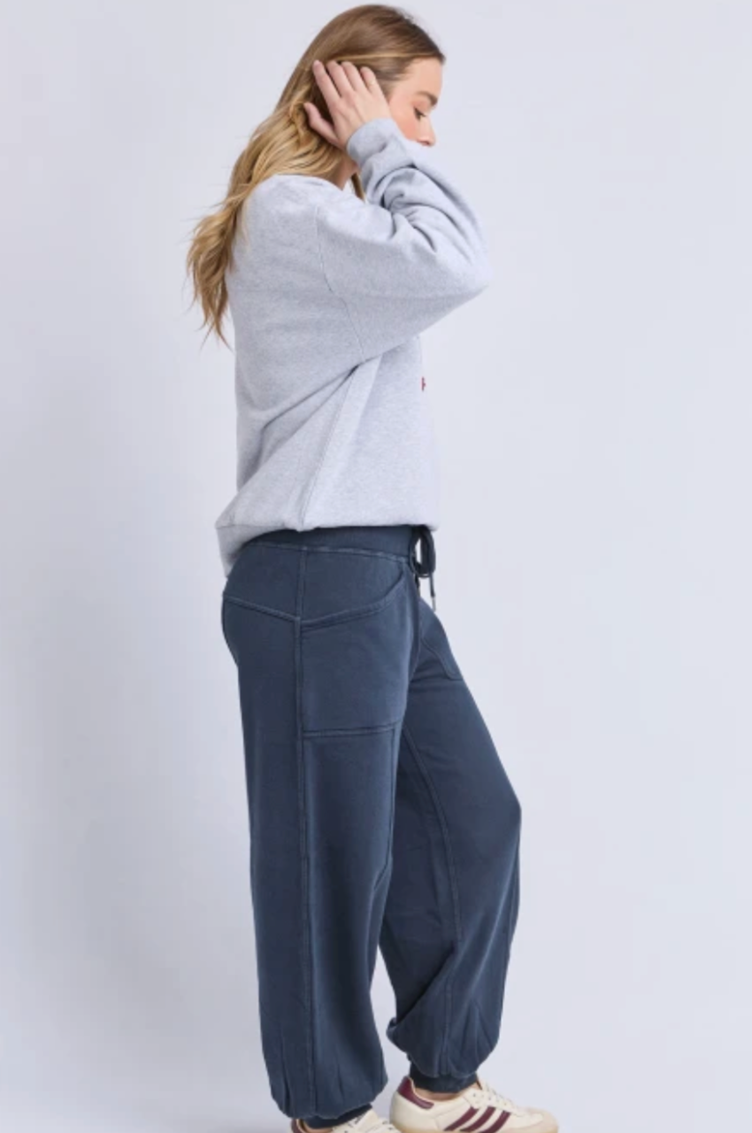 Leo Trackpant - Dk Sapphire