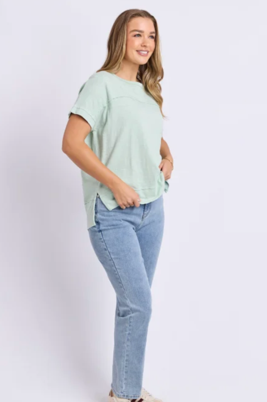 Foxwood Allison Tee - Subdued Mint