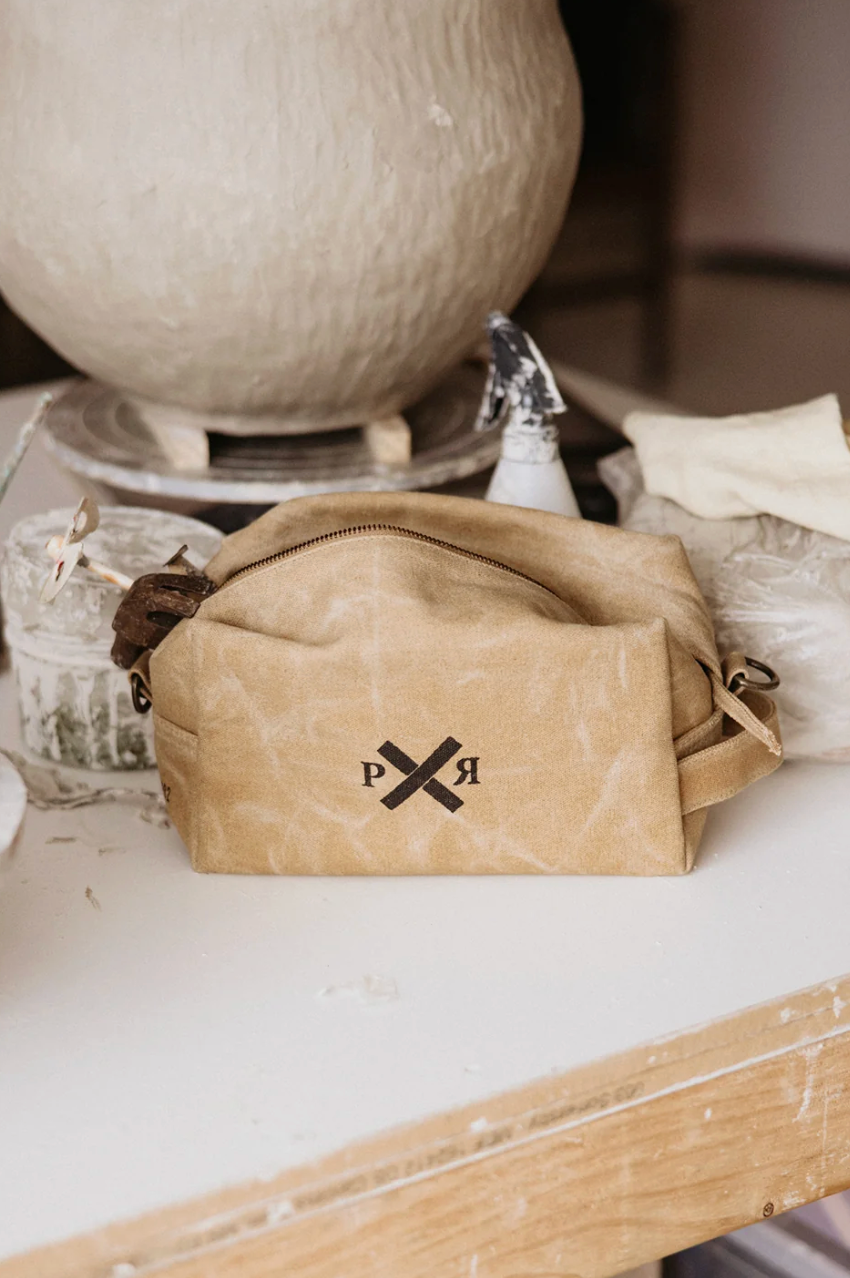 Slow Road Toiletry Bag - Clay