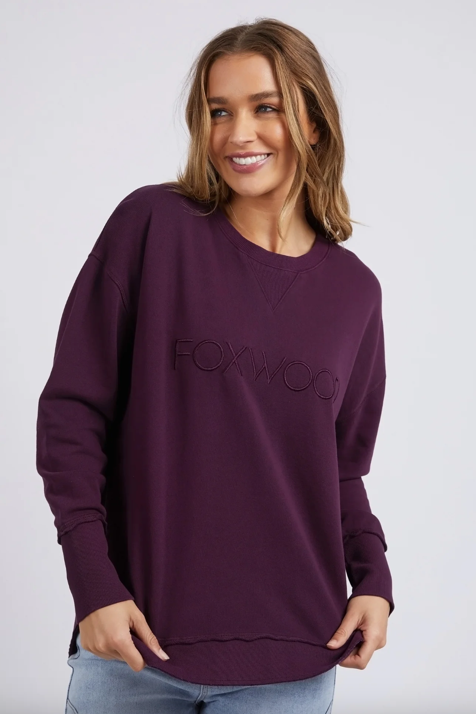 Simplified Crew - Plum