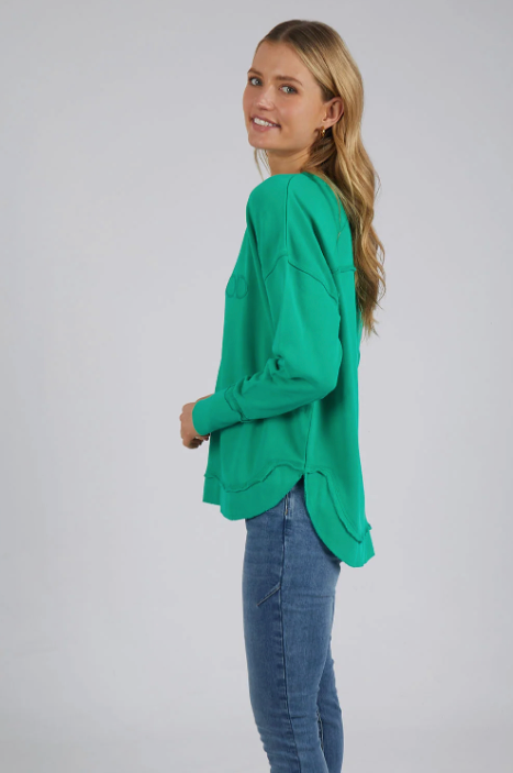 Simplified Crew - Bright Green