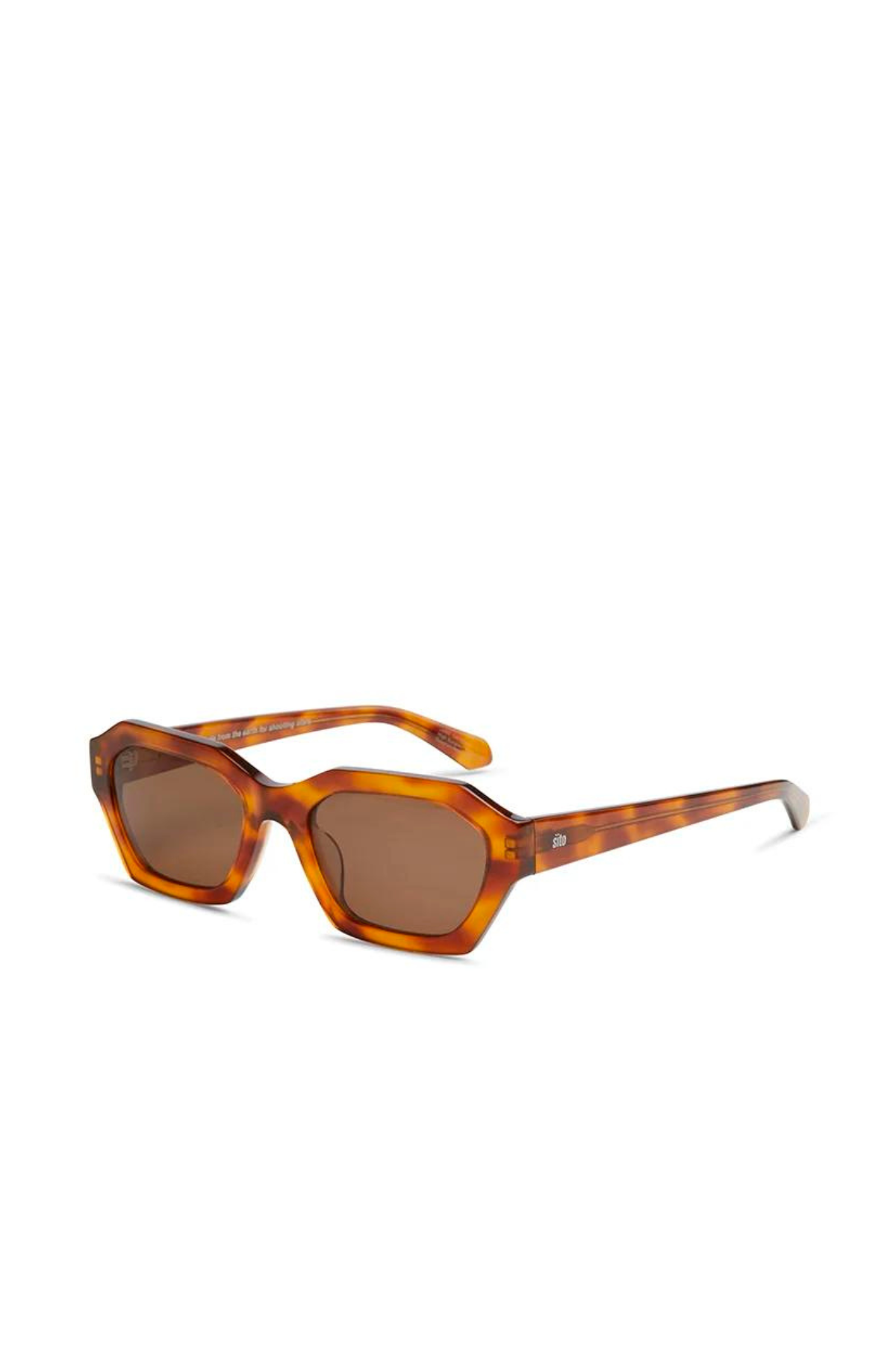 Sito Sunglasses 'Kinetic' - Amber Tort/Coffee