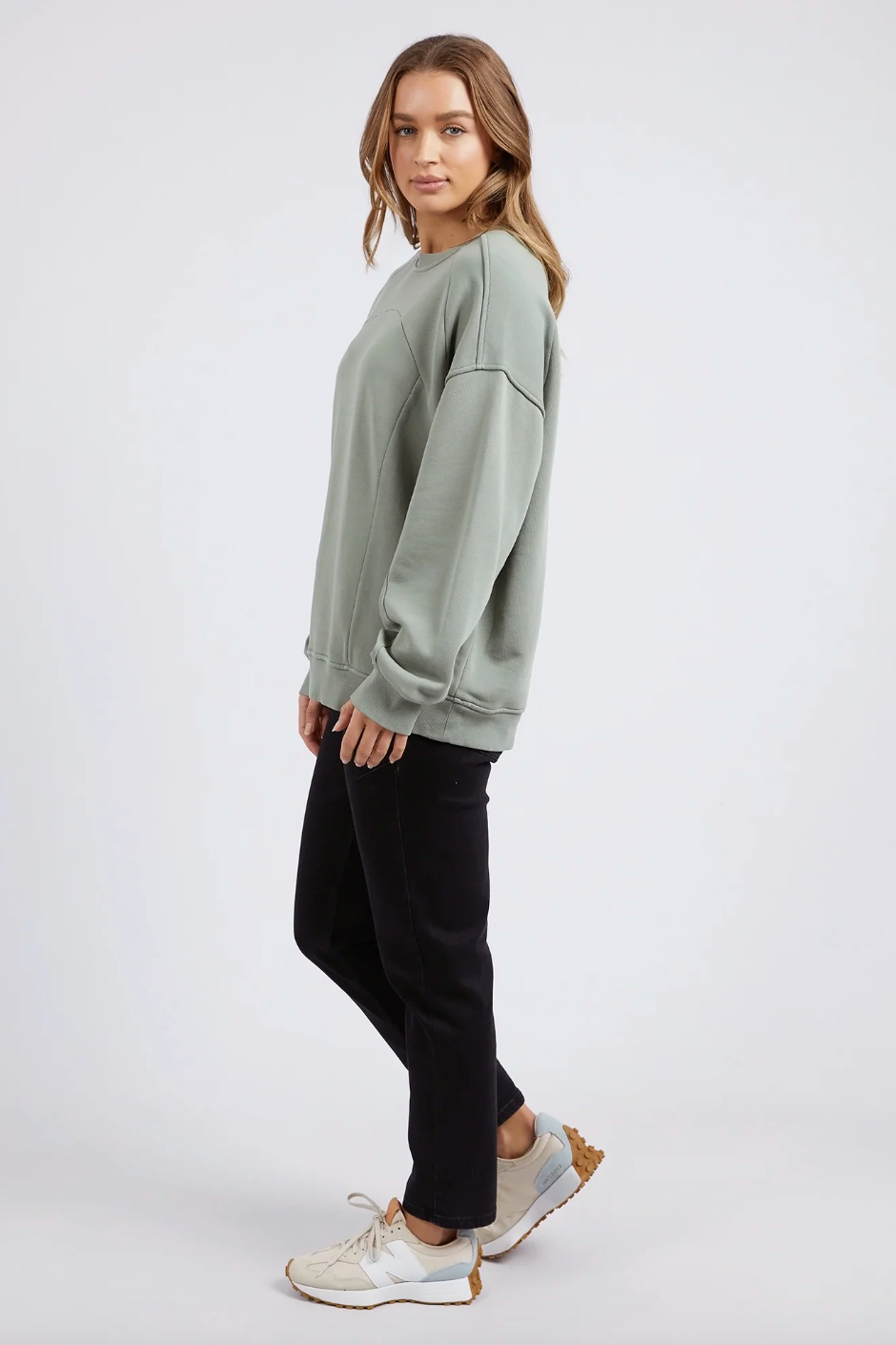 Sutton Crew - Sage Green
