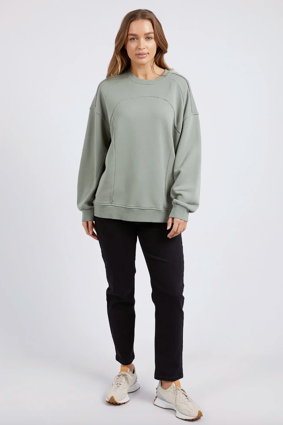 Sutton Crew - Sage Green