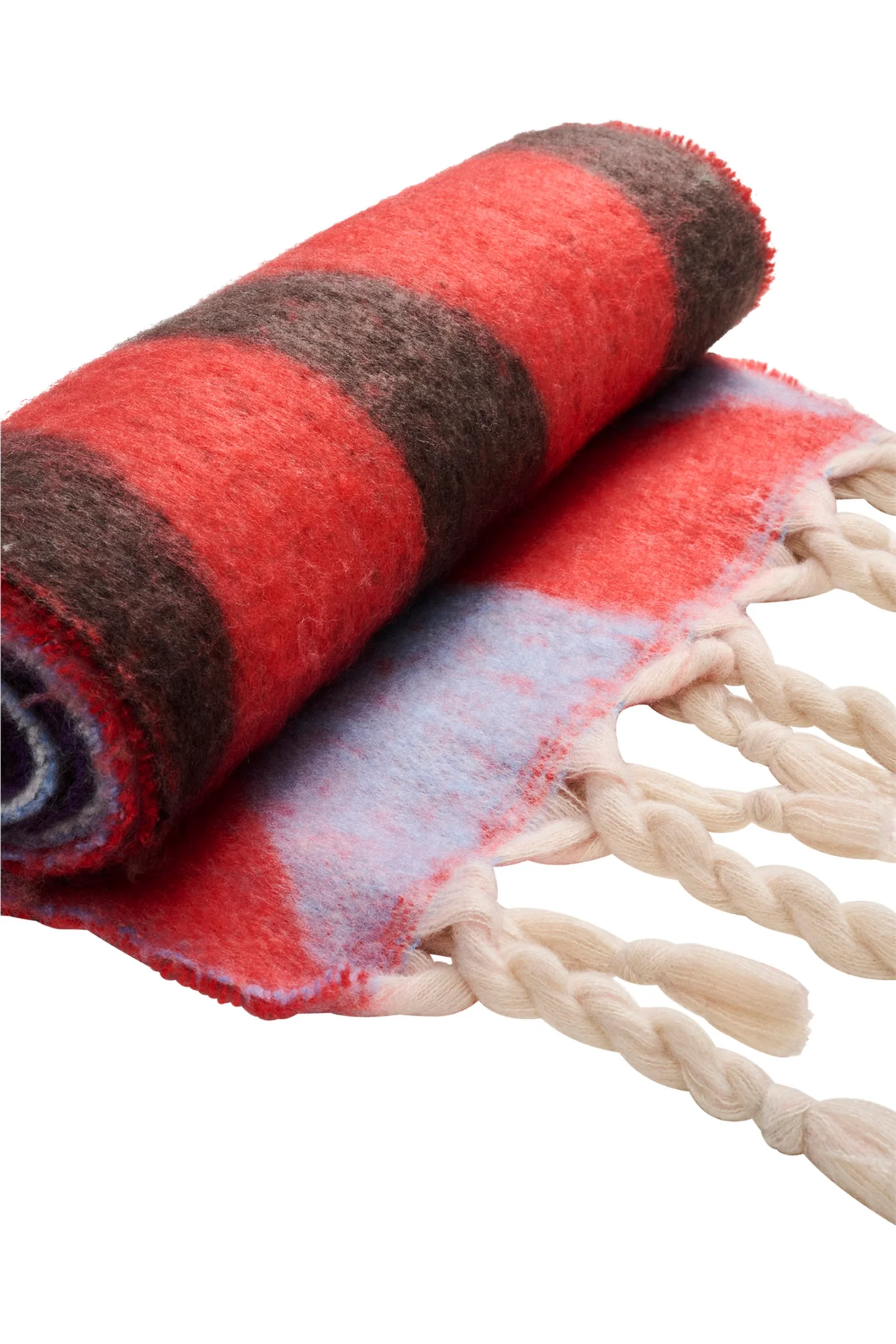 Valenza Triangle Scarf - Red