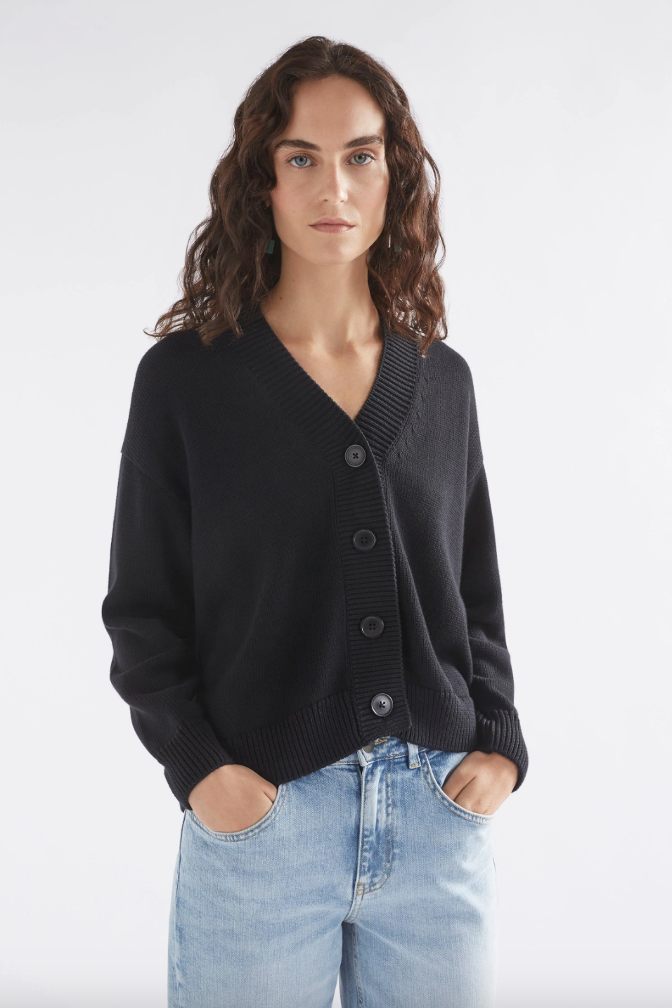 ELK Willow Cardigan Black Free Shipping Afterpay Available Mookah