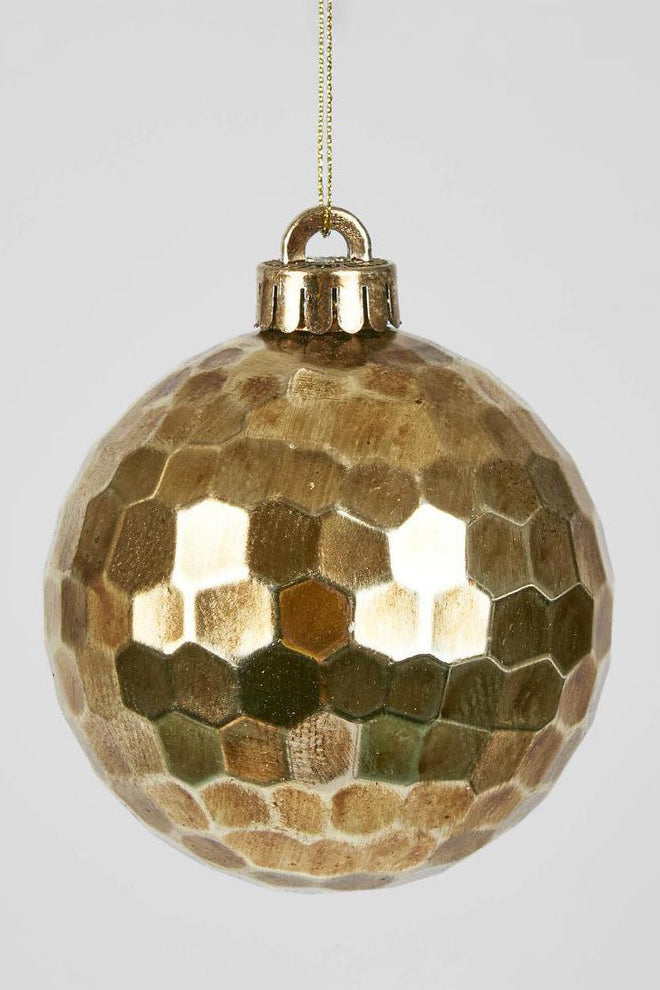 Mett Bauble Antique Gold