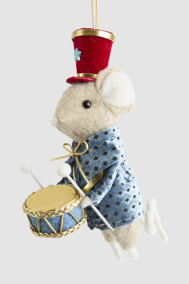 Little Drummer Mouse Decoration