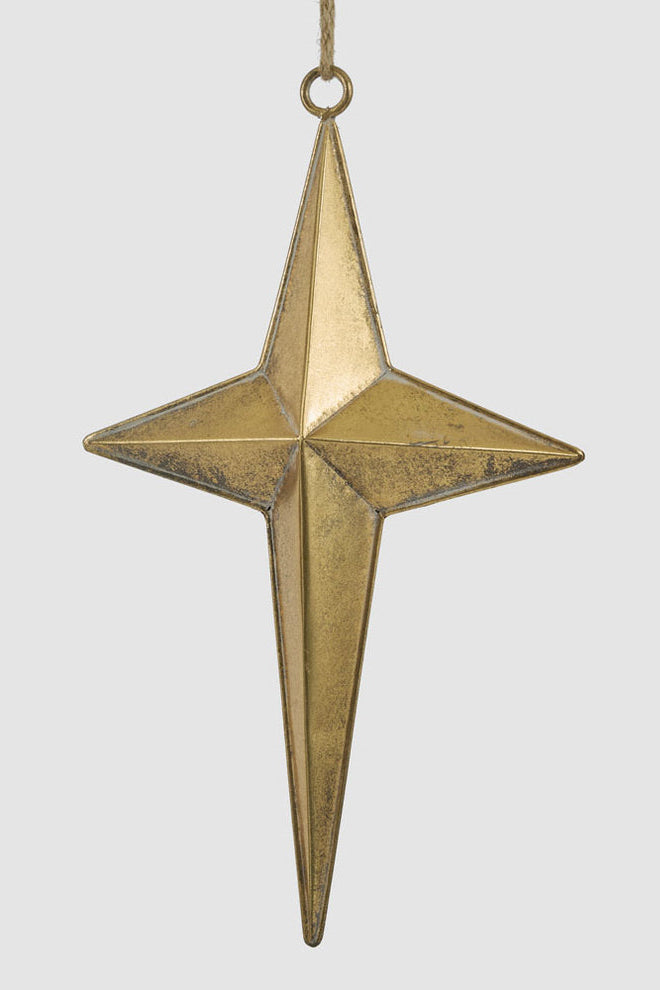 Golden Northern Star Decoration Large