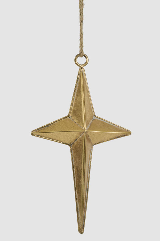 Golden Northern Star Decoration Small
