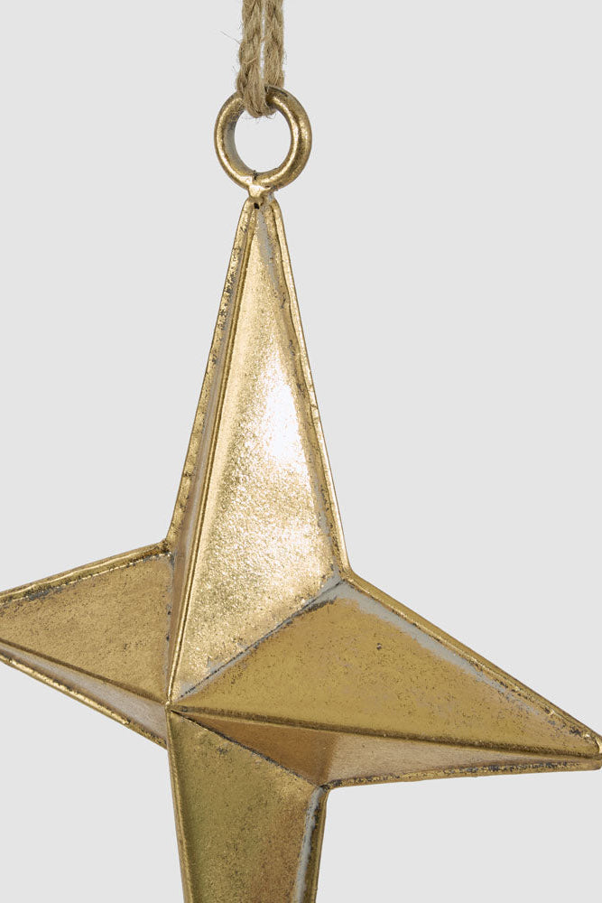 Golden Northern Star Decoration Small