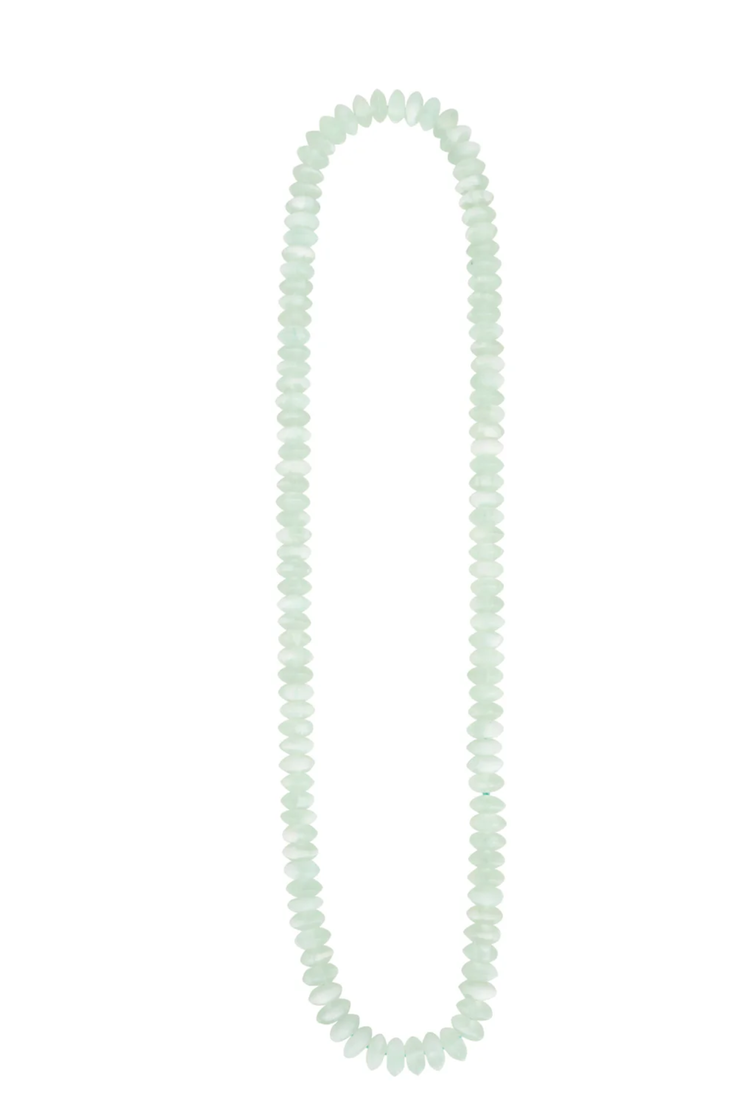 Zarda Long Necklace - Sage
