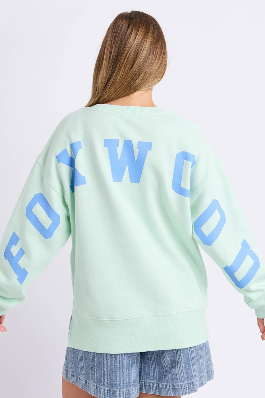 Foxwood Interval Crew - Mint/Bluebell