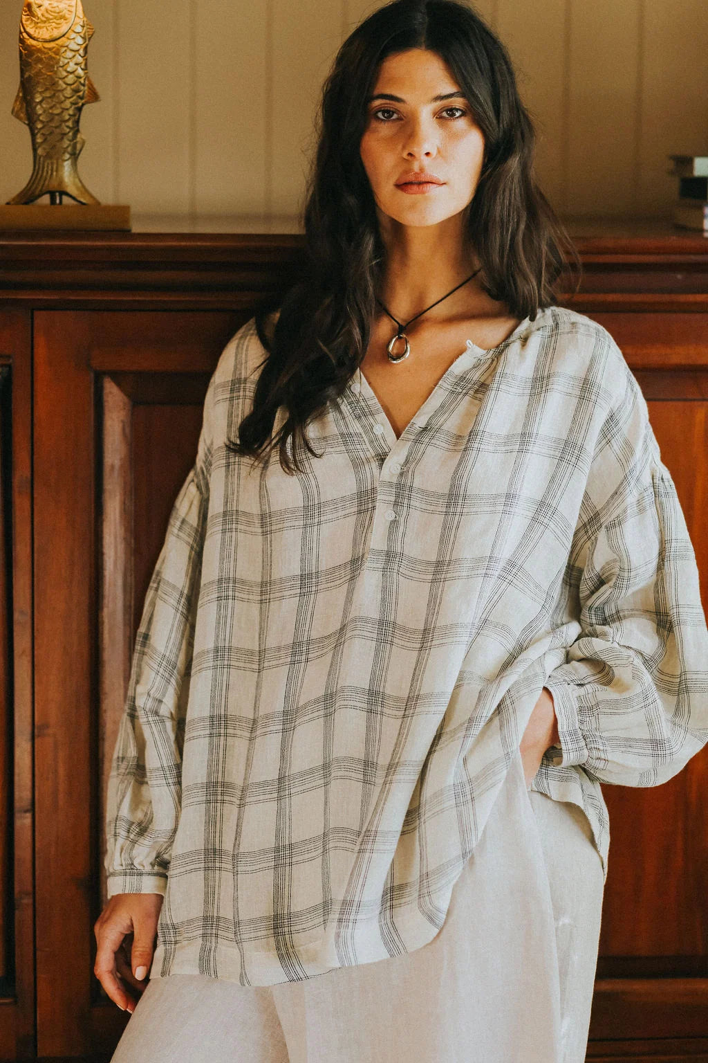 Dante L/S Top - Cream