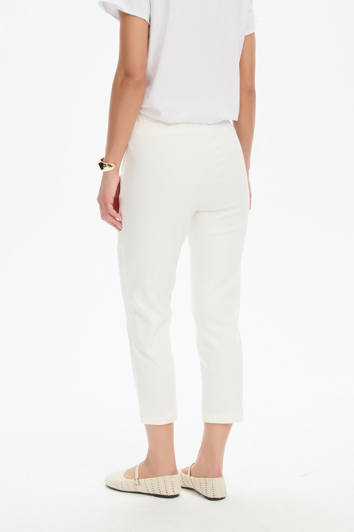 Capri Pants - White