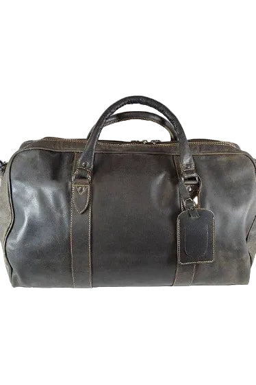 Wilson Leather Weekend Bag - Brown