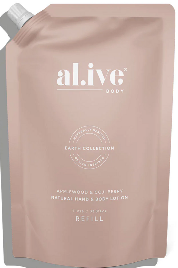 Alive 1 Litre Body Lotion Refill