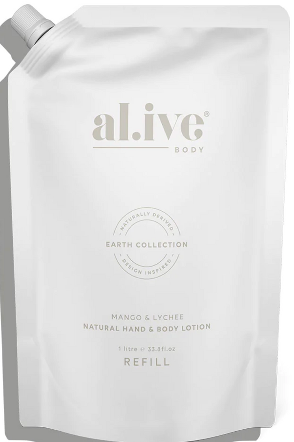 Alive 1 Litre Body Lotion Refill