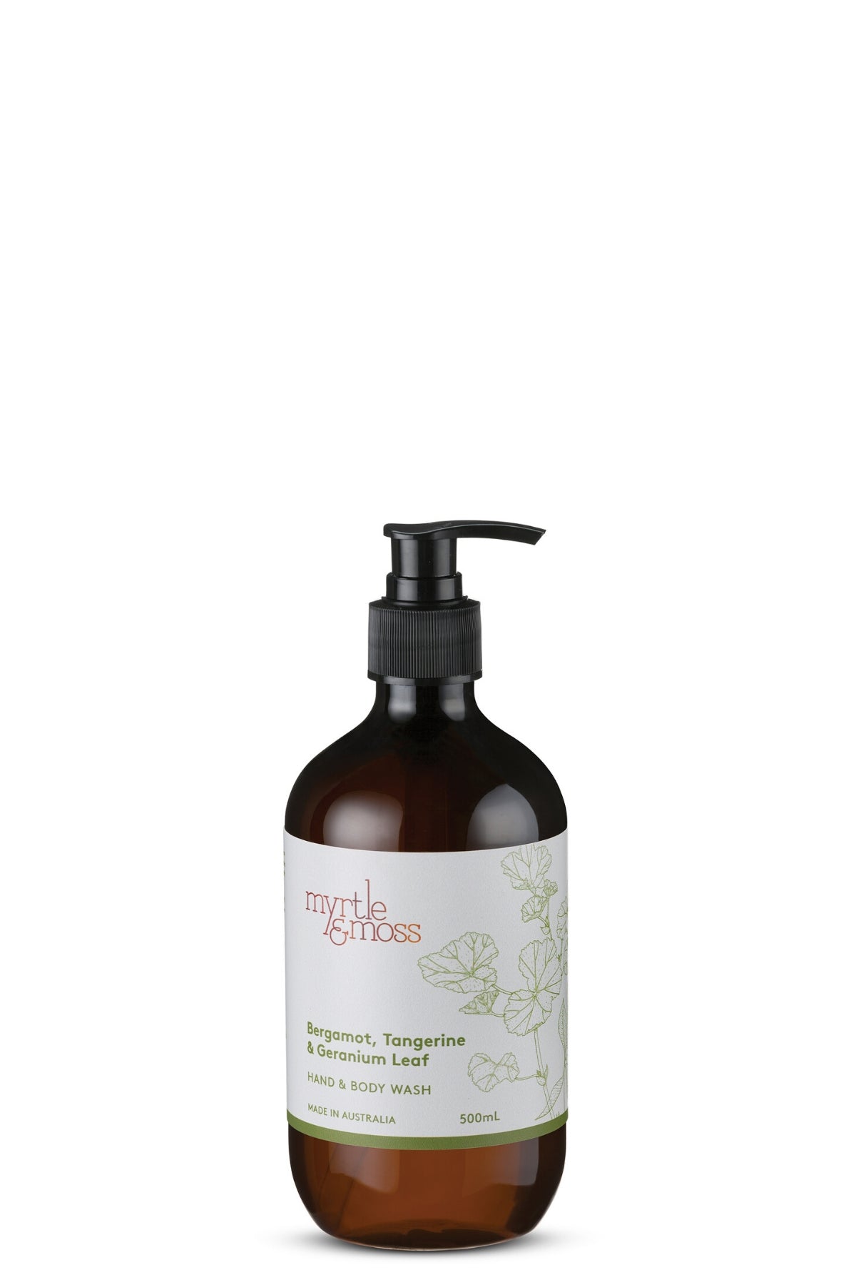Hand & Body Wash by Myrtle & Moss Shop Online mookah.com.au