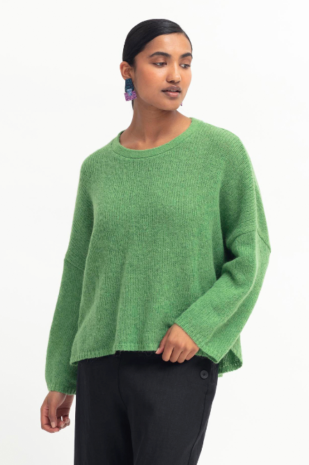 Agna Sweater - Aloe Green