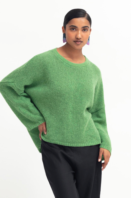 Agna Sweater - Aloe Green