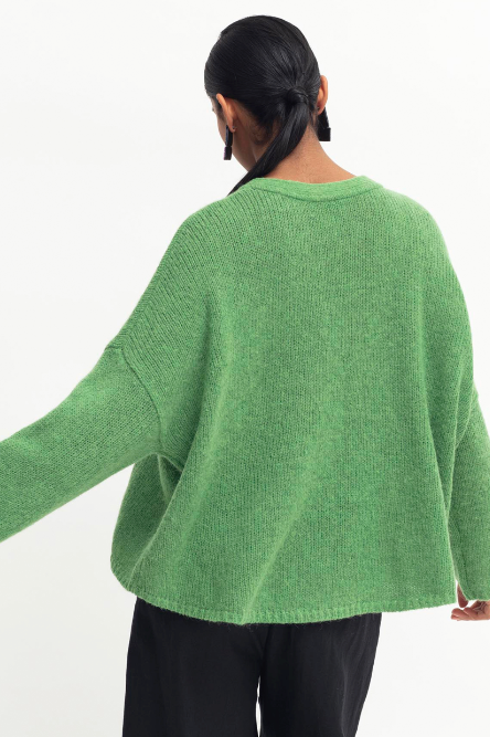 Agna Sweater - Aloe Green