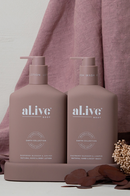 Alive Wash & Lotion Duo - Rasp. Blossom & Juniper