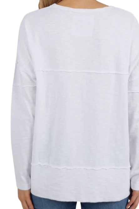 Foxwood Jayne Throw On Top - White