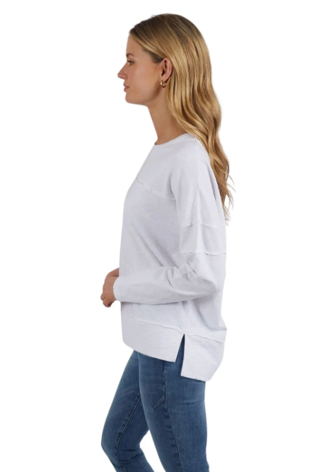 Foxwood Jayne Throw On Top - White