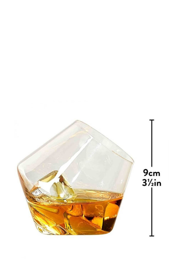 Rocking Whisky Glasses - Set of 2