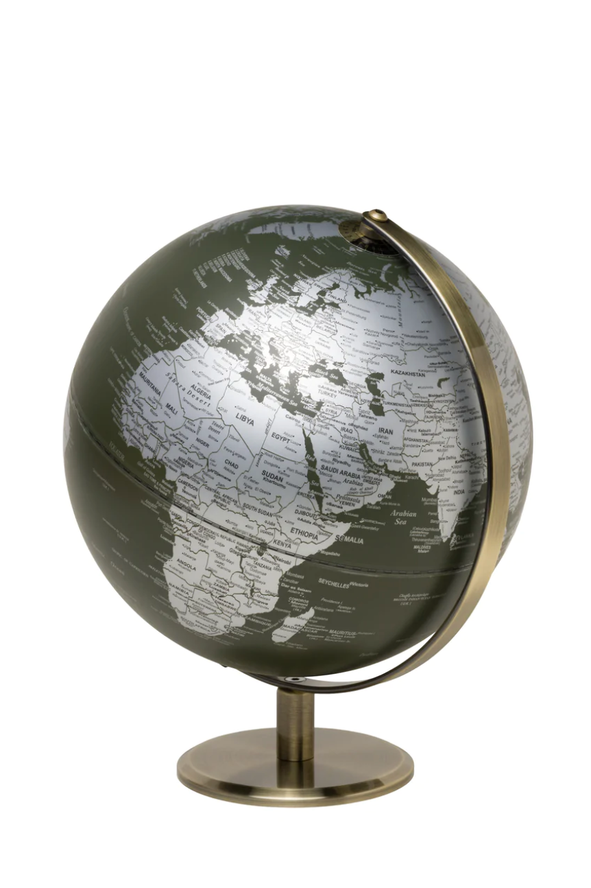 10" Globe Light - Green