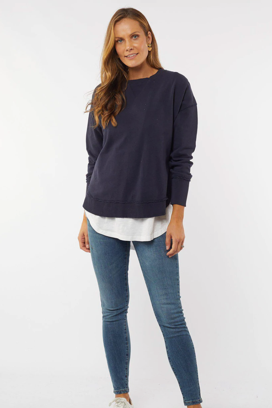 Delilah Crew - Navy