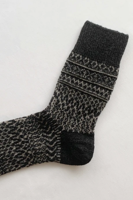 Oslo Wool Jacquard Socks - Shop Online At Mookah - mookah.com.au