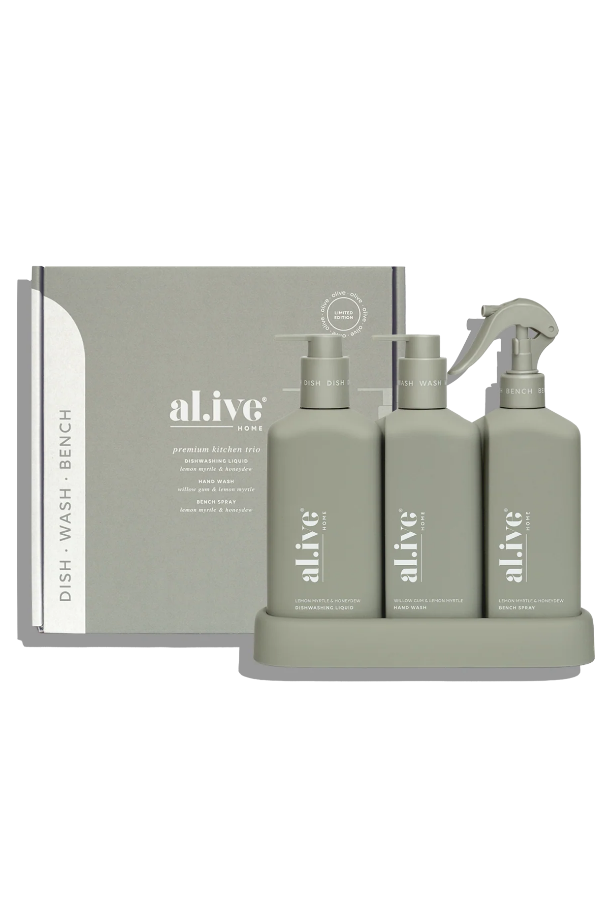“Alive Kitchen Trio - Lemon Myrtle & Honey Dew & Willow Gum